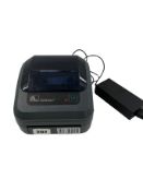 Pre-owned Zebra GX430d Direct Thermal USB/Serial/Ethernet Label Printer.