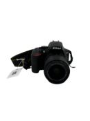 Pre-owned Nikon D3500 24.2MP DSLR Camera with NIKKOR AF-P DX 18-55mm f3.5-5.6G Lens.