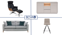 TIMED ONLINE AUCTION: £57K+ RRP of Unused Solid Oak & Leather Lounge, Bedroom & Dining Furniture – Sleepeeze & More