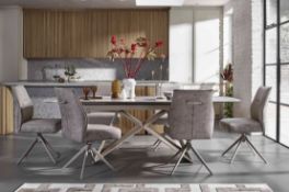 Cool Large Extending Dining Table. RRP £1,345. 180-240W x 90D x 76H cm. Beyond cool, this large exte