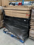 A pallet containing 600/ladies F/gondola frame and base (part number: SD0875).