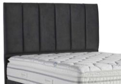 Sleepeezee, Spire 5’ Floor Standing Headboard. Double. Daytona Coal. RRP £599. 140H x 137W cm. Beaut