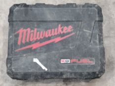 A pre-owned Milwaukee M18 FHM hammer drill (sold as seen).