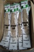 Twenty one as new DreadLab - double ended, synthetic, blonde, backcombed extensions dreadlocks (10 p