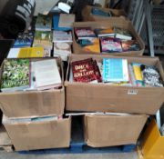 A quantity of assorted as new and pre-owned books to include fiction, educational and reference, chi