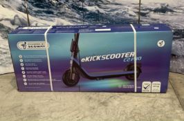 A pre-owned Ninebot eKick scooter C2 Pro powered by Segway 051404U.