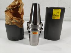 A Sandvik CoroChuck 930 high-precision hydraulic chuck for milling, drilling and reaming (930-B40-S-