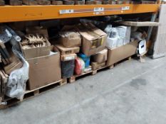 Assorted home, garden, office and related items.