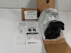 An as new GAST Jun-Air rocking piston oil-less pump (REF: 71R555-P400-D402X).