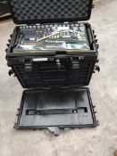 An as new Stahlwille tool trolley with tools - eight trays.