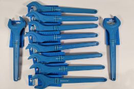 Ten as new Silverline Nut Spanner 52mm (748320). Light transit damage.