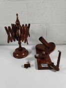 An as new swift and yarn ball winder for knitting/crochet.