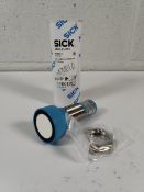 An as new SICK ultrasonic threaded barrel proximity sensor, M30, 3.4m detection (REF: UM30-214113).