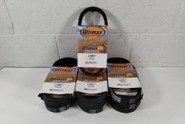 Ten as new Timken Ultimax UA ATV Drive Belts, UA435 (PD6778).
