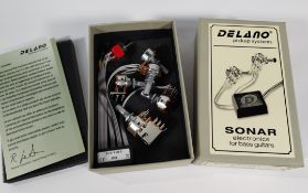 A boxed as new Delano Sonar 3 MS/E bass preamp.