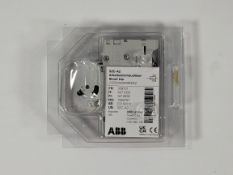 A box of approximately sixty six as new ABB SC2-A2 Shunt Trips (2CDS200909R0002).