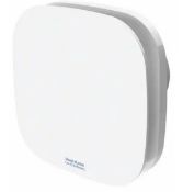 An as new Vent Axia lo-carbon response 7 SELV HTP axial fan, IPX7 rated, white, sealed, boxed (49415