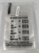 Approximately eighty thousand plastic coin bags.