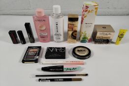 Sixteen as new makeup related items to include YSL, Loreal, Maybelline and more.
