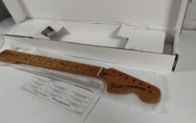 Fender Vintera Mod '70's Stratocaster neck, roasted maple, 21 medium jumbo frets, 9.5