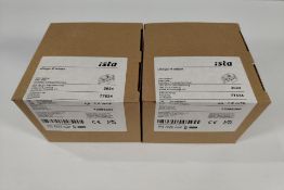 Two Ista Ultego III Smart Heat Meters, 1/2