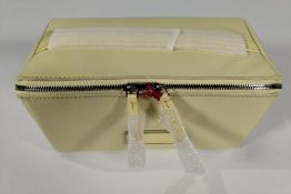 As new Tumi Voyageur Dallas SP26 cosmetic bag, washed yellow (S154175-A871).