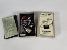 A boxed as new Delano Sonar 3 MS/E bass preamp.