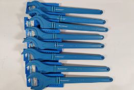 Eight as new Silverline Nut Spanner 52mm (748320). Light transit damage.