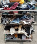 Assorted pre-owned clothing and related.