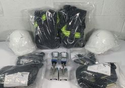 An as new Meißner PPE Box Containing 2x Helmets, 2x Shock Absorbing FlexiLanyard Double, 2x Fullbody