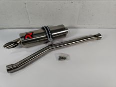 An as new C Force 625 Touring 2024 Exhaust Silencer Muffler ST Dominator.