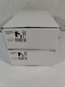 Two as new RAK basin mono mixer tap in matt black (EAN: 0729557187704).