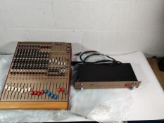 A pre-owned Cadac Live1 1642 mixer.