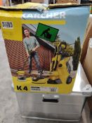 A Karcher K4 Power Control pressure washer.