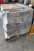 A pallet of office paper and related mainly A4.