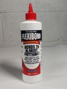 Twenty six as new bottles of Flexibond water-based VAE emulsion stormsurge, 500ml (REF: FLEXI500).