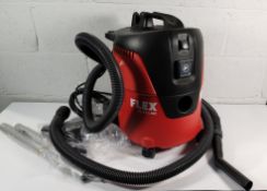 A FLEX VC 21 L MC Safety Vacuum Cleaner (sold as seen, UK adaptor required).