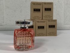 Five as new Jimmy Choo Blossom Special Edition 60ml eau de parfum (tester bottles) (stock image).