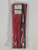 An as new MAC Tools 5-piece power drive chisel set (REF: C50PDPT).