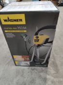 A boxed as new Wagner Control Pro 350M Brushless Electric Universal Airless Sprayer.