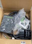 An as new EV home charger in Chinese.