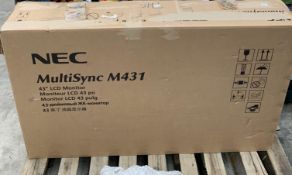 NEC multi sync M431 LCD monitor.