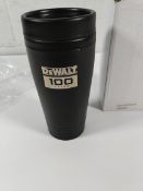 Thirty as new DeWalt 100 Years travel mugs (MP98448-XJ).
