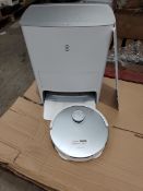 A pre-owned Ecovacs Deebot T20 OMNI robot vacuum cleaner (sold as seen).