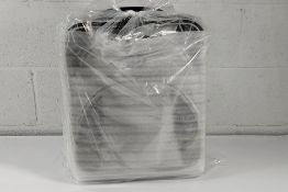 An as new Drakes Pride High Roller Bowls trolley bag, Silver/Grey (B4291) (stock Image).