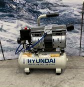 A pre-owned Hyundia HY5508 silent air compressor.