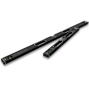 As new Stabila 20053 limited edition 196-2 dark shadow twin pack level set 61/122cm (STB196DSSET) (s