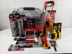 A quantity of as new Nerrad tools to include 1x NTFJ500 fire jet blow torch, 1x NT6330 basin wrench,