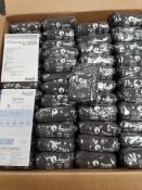 One hundred and forty four as new Ansell HyFlex 11840VP gloves (pairs), size 9.