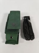 A pre-owned Leatherman multitool.